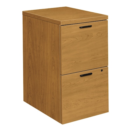 Hon 15-3/4" W 2 Drawer Mobile Pedestal, Harvest, Legal/Letter H105104.CC